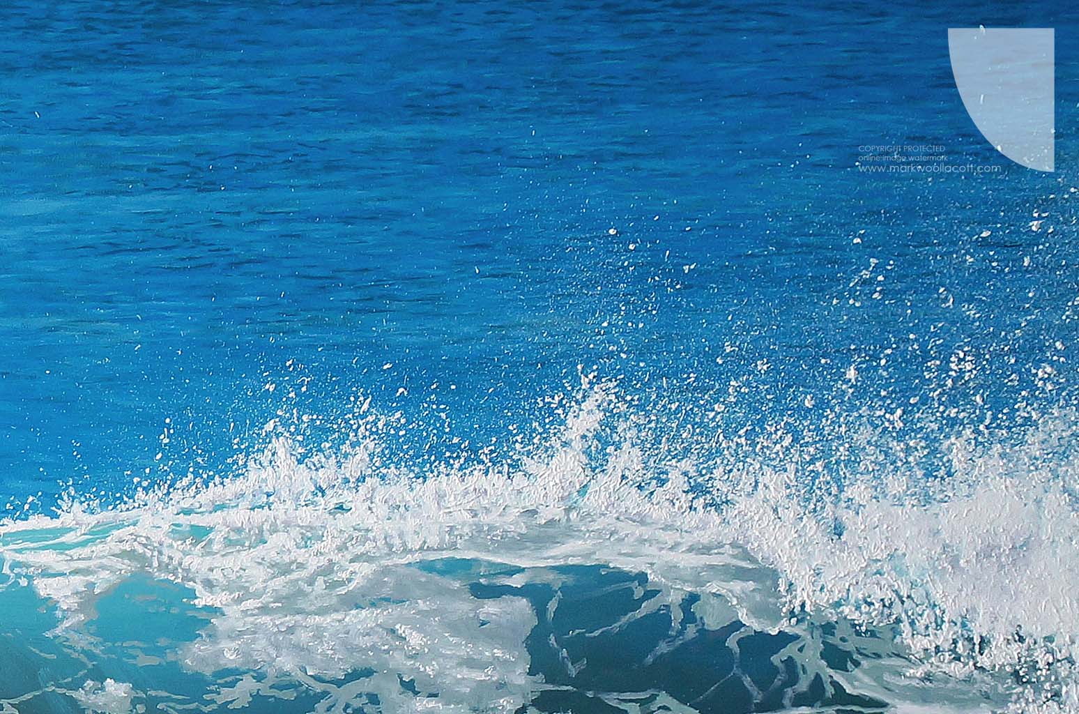 wave artist ark Woollacott Pulse of the Ocean